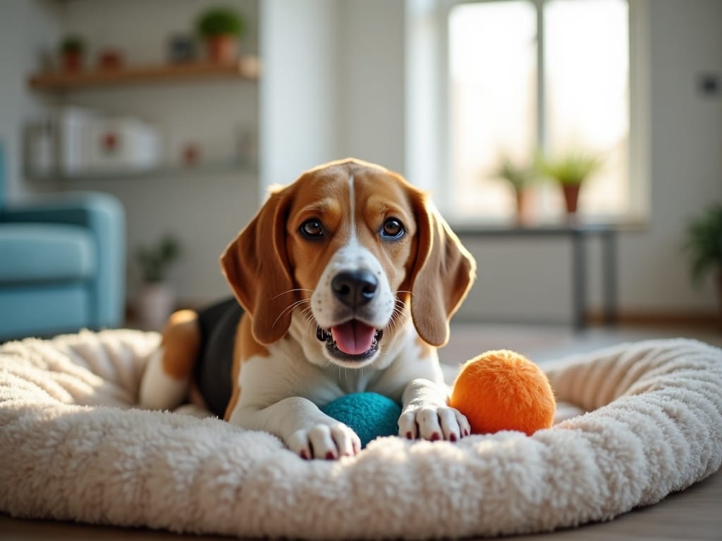 A comfortable boarding area for pets that need extra care